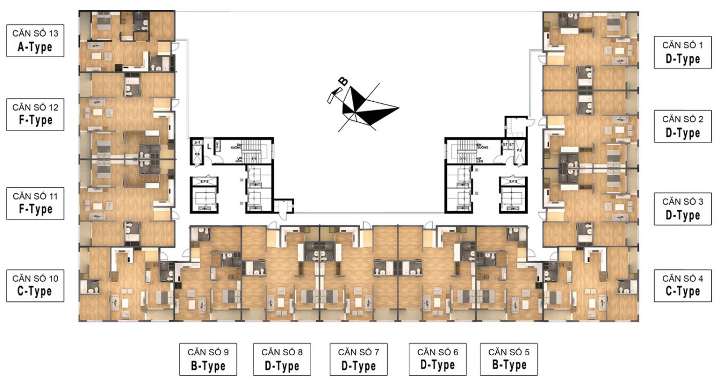 Quy mô & Thiết kế tòa CT4
