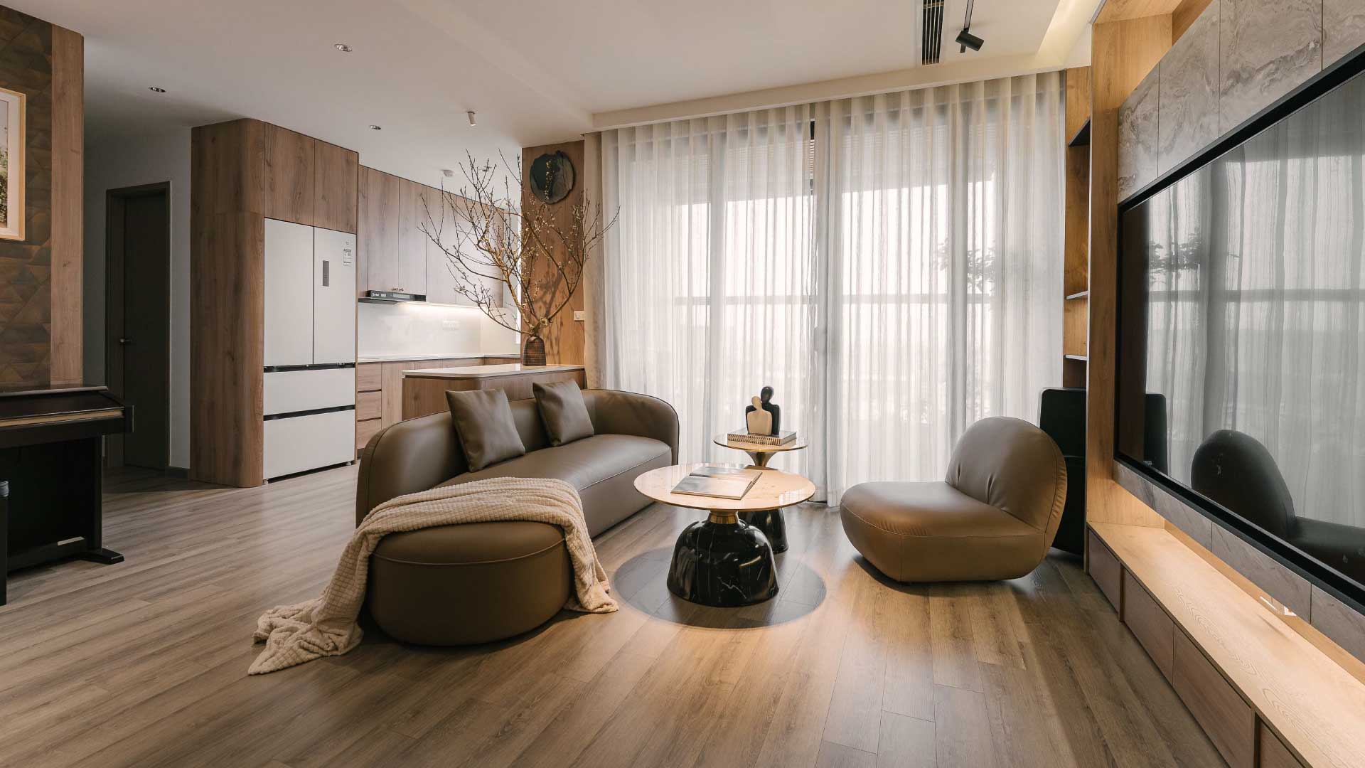 Bố cục hợp lý – không gian mở, đón sáng tự nhiên